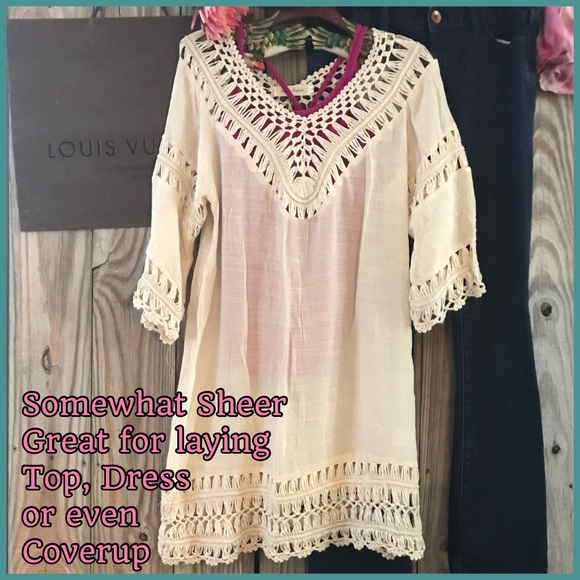 🍒 Adorable Soft Tunic Top/Dress by Simply Couture - Picture 7 of 8